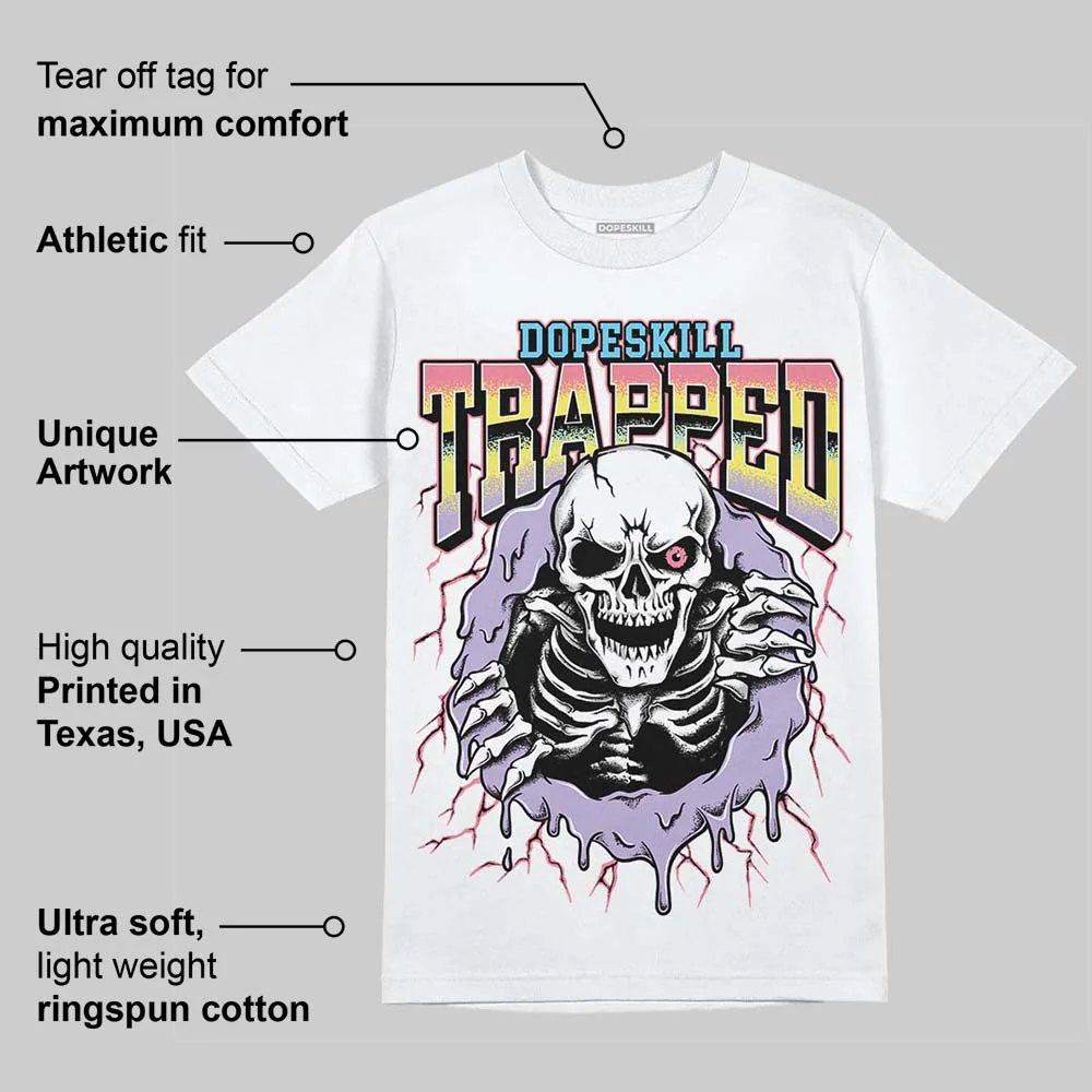 Candy Easter Dunk Low DopeSkill T-Shirt Trapped Halloween Graphic - Image 3