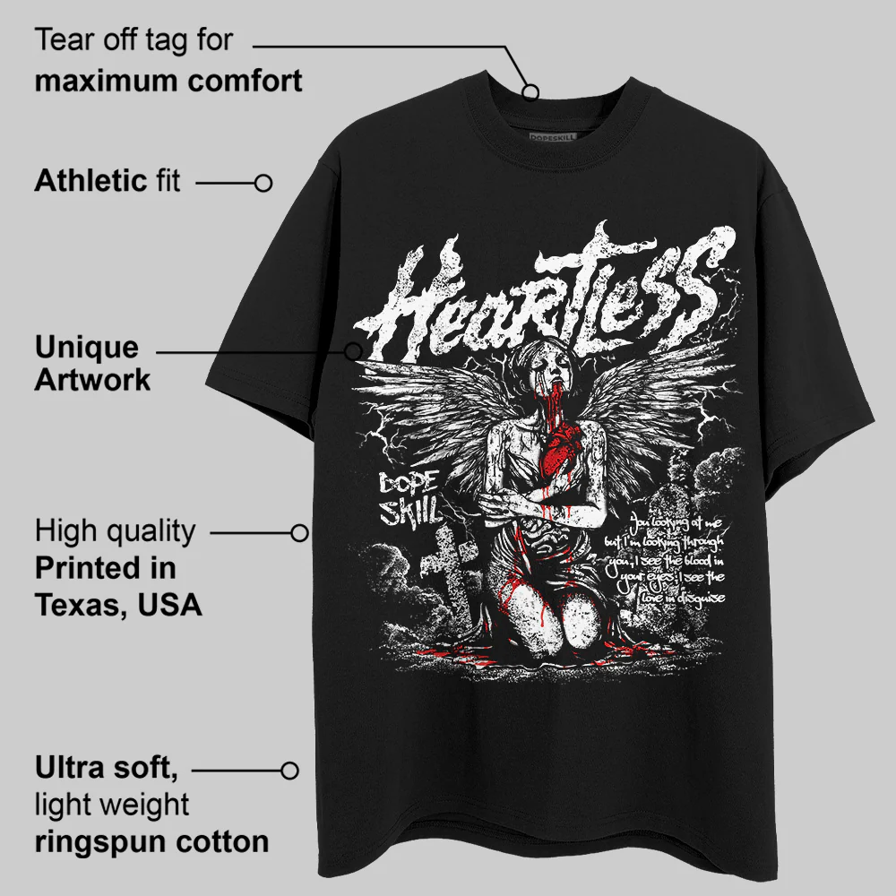 Dunk Panda White Black DopeSkill T-Shirt Heartless Graphic - Image 3
