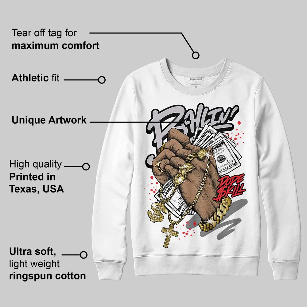 Grey Collection DopeSkill Sweatshirt Always Ballin' Graphic - Image 3