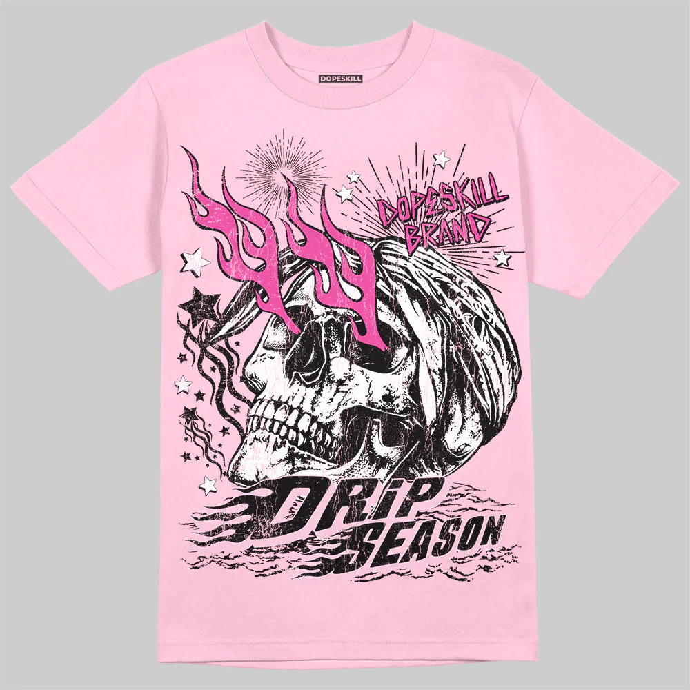 Pink Collection DopeSkill T-Shirt Drip Season Graphic - Image 3