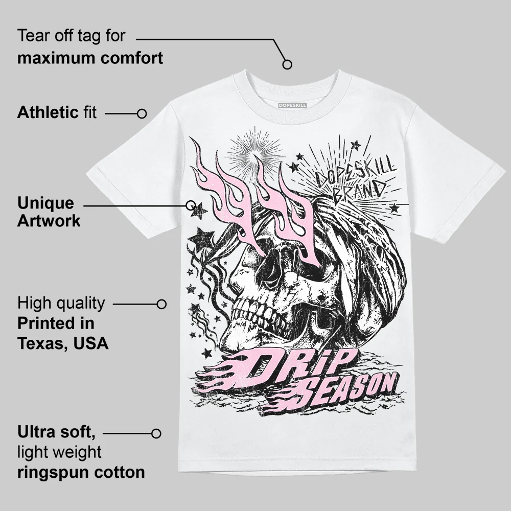 Pink Collection DopeSkill T-Shirt Drip Season Graphic - Image 4