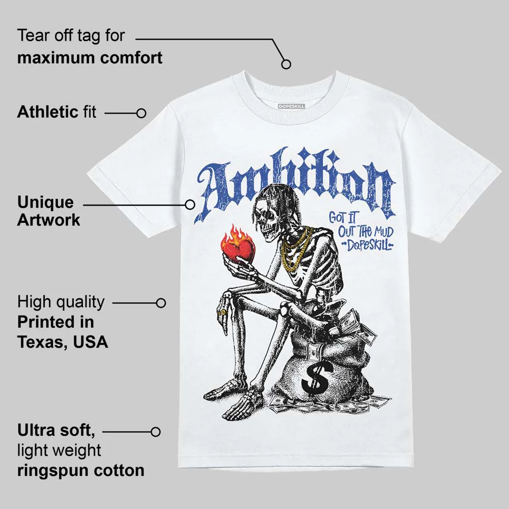 Royal Blue Collection DopeSkill T-Shirt Ambition Graphic - Image 4