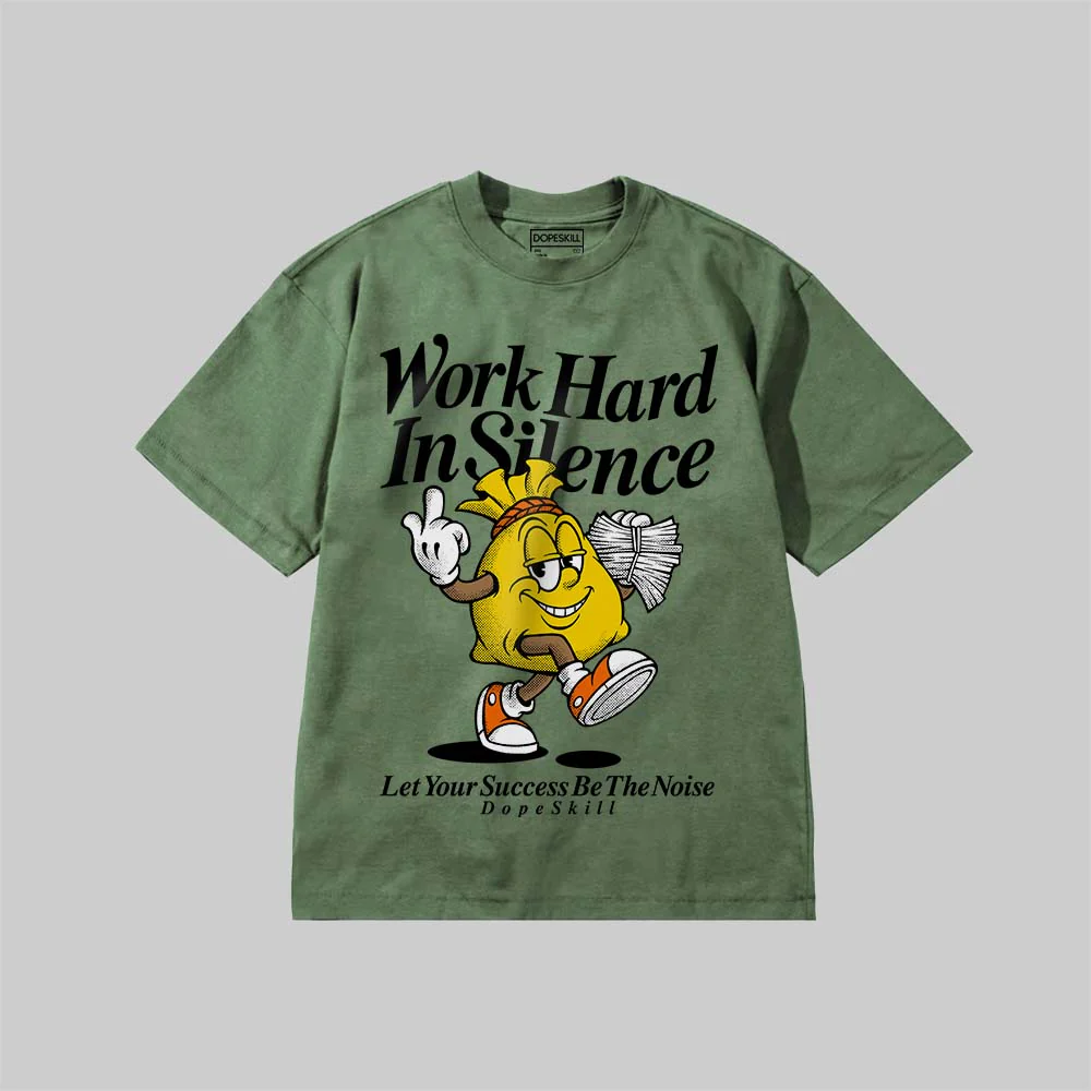 Work Hard In Silence DopeSkill Premium T-shirt - Image 4