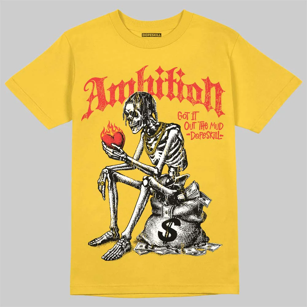 Yellow Collection DopeSkill T-Shirt Ambition Graphic - Image 3